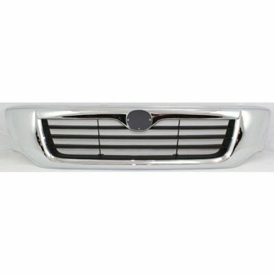1998-2000 Mazda Pickup Grille, Chrome Shell/Black - Classic 2 Current Fabrication