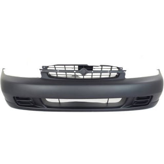 1998-1999 Nissan Altima Front Bumper Cover, Primed, w/o Fog Lamp Holes - Classic 2 Current Fabrication