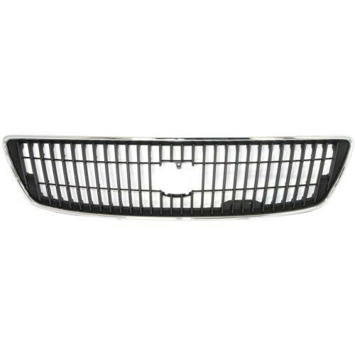 1998-2000 Lexus GS300 Grille, Chrome Shell/Black.