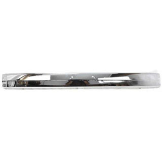 1987-1993 Mazda B2600 Front Bumper, Chrome, Without Molding Holes, 2WD.