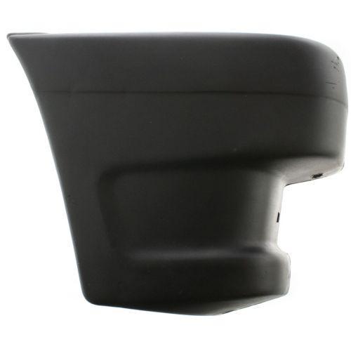 1990-1993 Mazda B2600 Front Bumper End RH, Primed, w/o Molding Holes, 2WD.