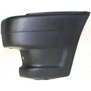 1990-1993 Mazda B2200 Front Bumper End LH, Primed, w/o Molding Holes, 2WD.