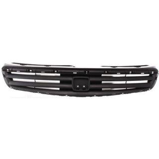 1999-2000 Honda Civic Grille, Textured Black - Classic 2 Current Fabrication