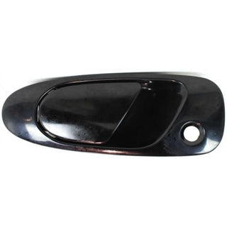 1992-1995 Honda Civic Front Door Handle LH, Outer, Black, Paint To Match - Classic 2 Current Fabrication
