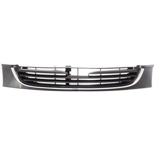 1996-1997 Mazda 626 Grille, Painted-Black.