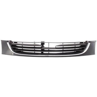 1996-1997 Mazda 626 Grille, Painted-Black.