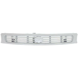 1993-1995 Mazda 626 Grille, Plastic, Painted-Gray.