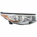2014-2016 Toyota Highlander Head Light RH, w/Smoked Chrome Accent.