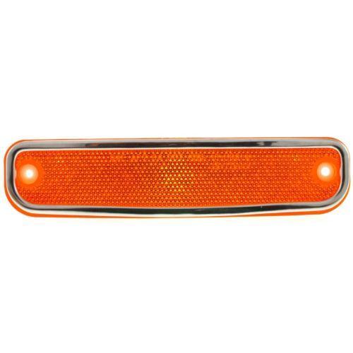 1973-1974 GMC C35/C3500 Pickup Front Side Marker Lamp, w/Chrome Trim - Classic 2 Current Fabrication
