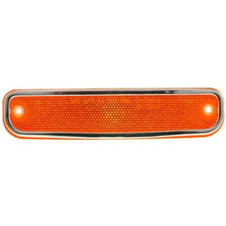 1975-1978 GMC C35 Front Side Marker Lamp RH=LH, With Chrome Trim - Classic 2 Current Fabrication