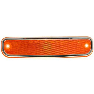 1977-1980 Chevy K30 Front Side Marker Lamp RH=LH, With Chrome Trim.