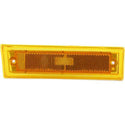 1987 Chevy V20 Front Side Marker Lamp RH, Lens/Housing, w/o Chrome Trim.