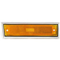 1987 Chevy R10 Front Side Marker Lamp RH, Lens/Housing, w/Chrome Trim - Classic 2 Current Fabrication