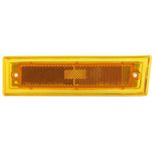 1987 Chevy R20 Front Side Marker Lamp LH, Lens/Housing, w/o Chrome Trim.