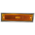 1981-1986 GMC K3500 Front Side Marker Lamp LH, Lens/Housing, w/Chrome Trim - Classic 2 Current Fabrication