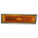 1987 Chevy V20 Front Side Marker Lamp LH, Lens/Housing, w/Chrome Trim.