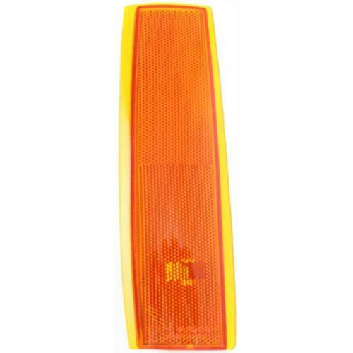 1992-1993 GMC C1500 Suburban Front Side Marker LH, Lens/Housing, One Piece Type.