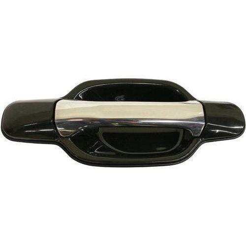 2004-2012 GMC Canyon Rear Door Handle RH, Black w/Chrome Handle.
