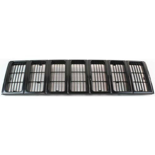 1997-2001 Jeep Cherokee Grille, Black.