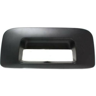 2007-2014 GMC Sierra Tailgate Handle Bezel, Primed, W/o Keyhole.