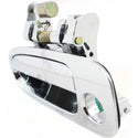 1998-2002 Toyota Corolla Front Door Handle LH, Outside, All Chrome, w/Keyhole.