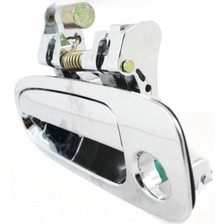 1998-2002 Toyota Corolla Front Door Handle LH, Outside, All Chrome, w/Keyhole.