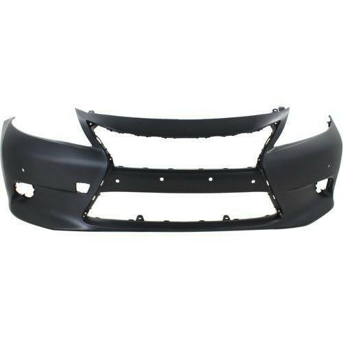 2013-2015 Lexus ES350 Front Bumper Cover, Primed, With Parking Sensors.