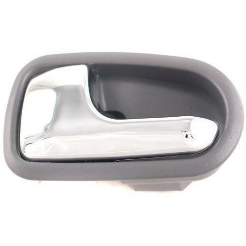 1995-2003 Mazda Protege Front Door Handle LH, Inside, Chrome + Gray.