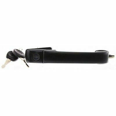 1993-1999 Volkswagen Golf Front Door Handle, Assembly, Smooth Black.