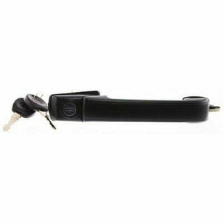 1993-1999 Volkswagen Golf Front Door Handle, Assembly, Smooth Black.