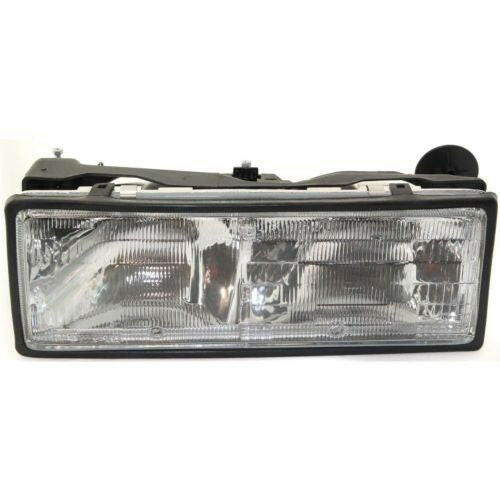 1987-1990 Chevy Caprice Head Light LH, Composite, Assembly, Halogen.