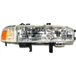 1990-1991 Honda Accord Head Light RH, Assembly, With Corner Light.