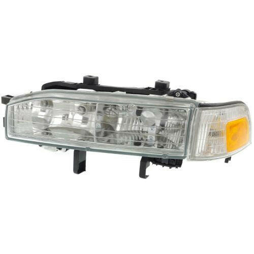 1990-1991 Honda Accord Head Light LH, Assembly, With Corner Light.