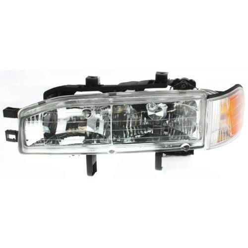 1992-1993 Honda Accord Head Light LH, Assembly, With Corner Light.