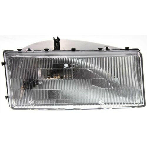 1989-1995 Dodge Spirit Head Light RH, Assembly, Halogen.