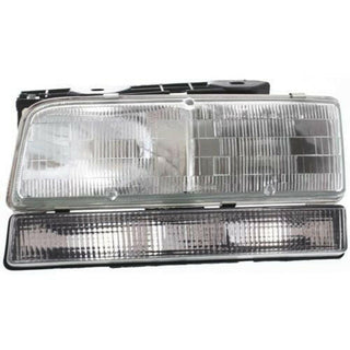 1993-1996 Buick Park Avenue Head Light LH, Assembly, With Out Black Trim.