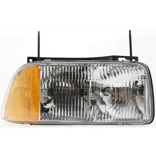 1994-1997 GMC Sonoma Head Light RH, Assembly, Composite Type.