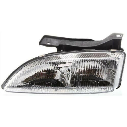 1995-1999 Chevy Cavalier Head Light LH, Composite, Assembly, Halogen.