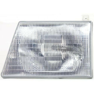 1992-1996 Ford Econoline Head Light LH, Assembly, Composite Type.
