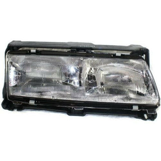 1990-1996 Pontiac Grand Prix Head Light RH, Assembly, Sedan, SE/STEs.