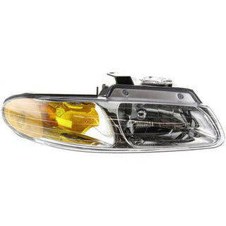 1996-1999 Dodge Caravan Head Light RH, Assembly, Halogen, w/Out Quad Lamp.
