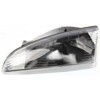 1993-1997 Dodge Intrepid Head Light LH, Lens And Housing, Halogen.