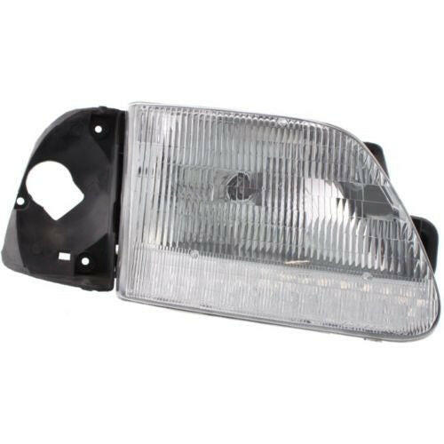 1997 Ford Pickup Head Light RH, Assembly, To 7-96.