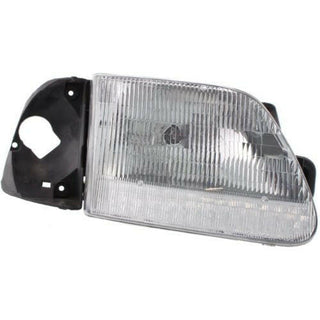 1997 Ford Pickup Head Light RH, Assembly, To 7-96.