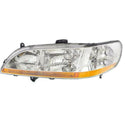 1998-2000 Honda Accord Head Light LH, Lens And Housing, Coupe/Sedan.