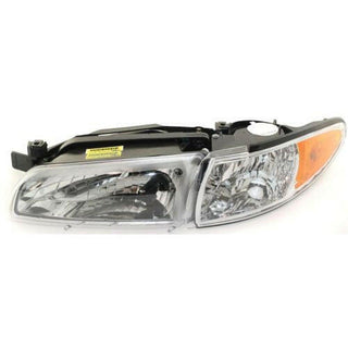 1997-2003 Pontiac Grand Prix Head Light LH, w/Corner Light-Capa.