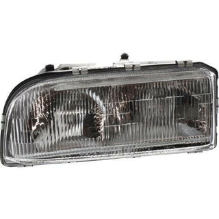 1993-1997 Volvo 850 Head Light LH, Assembly, Dual Bulb Type.