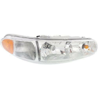 1997-2005 Buick Century Head Light RH, Assembly, With Corner Light Bulb.