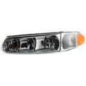 1997-2004 Buick Regal Head Light LH, Assembly, With Corner Light Bulb.