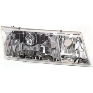1998-2002 Mercury Grand Marquis Head Light RH, Lens And Housing - Capa.